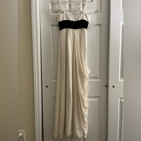 BCBGMaxAzria Long Evening Strapless Dress - Picture 5 of 9
